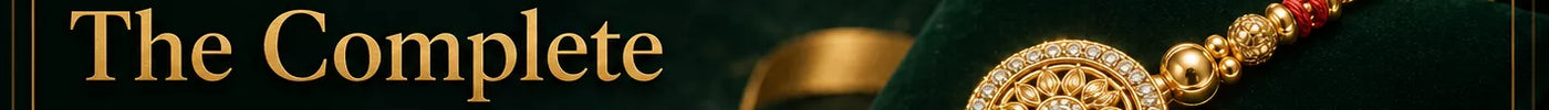 Gold Rakhi