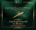 gold rakhi bracelet for brother