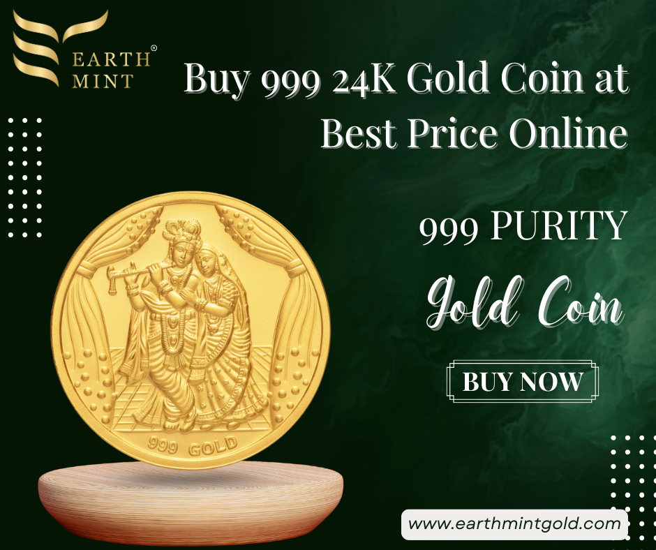 Buy 999 24K Gold Coin at Best Price Online | Earthmint Gold