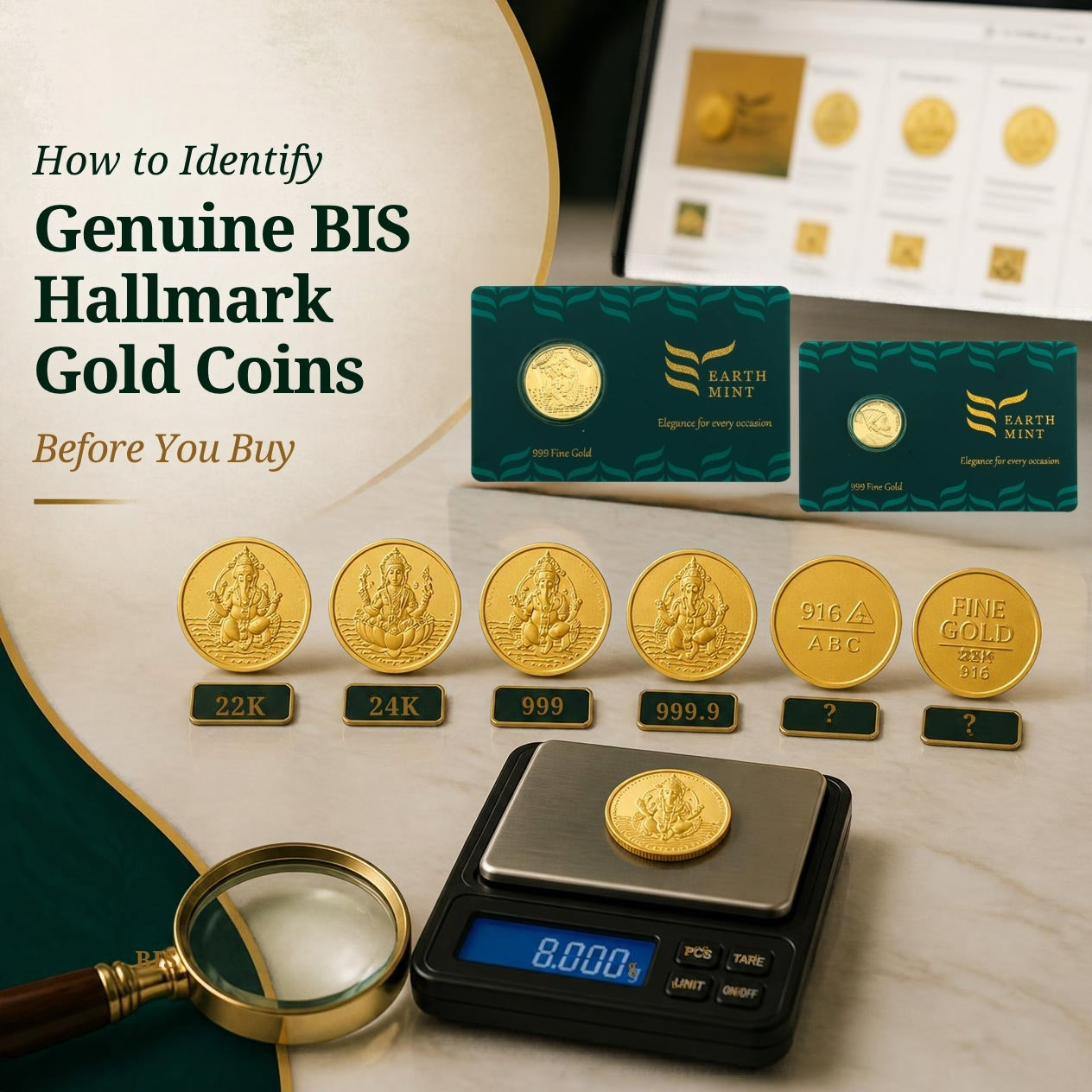 How to Identify Genuine BIS Hallmark Gold Coins Before You Buy