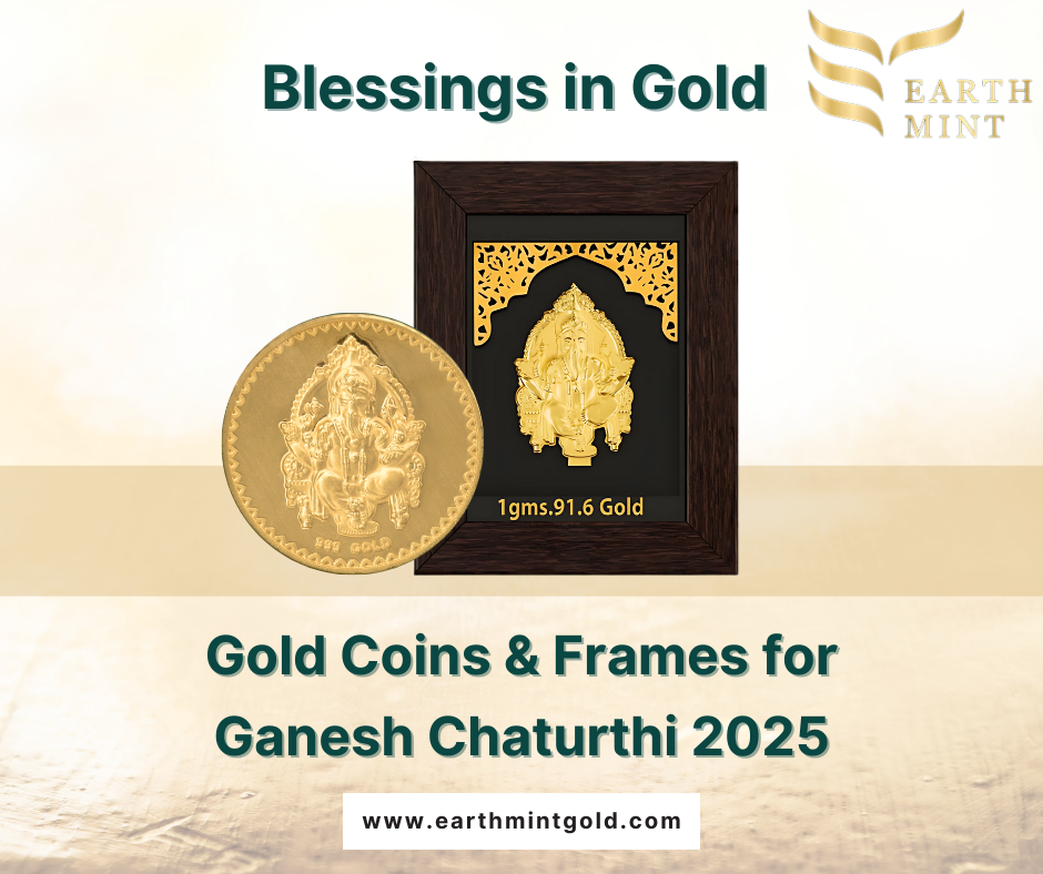 Bring Home Blessings this Ganesh Chaturthi 2025 with Pure Gold Coins & Frames