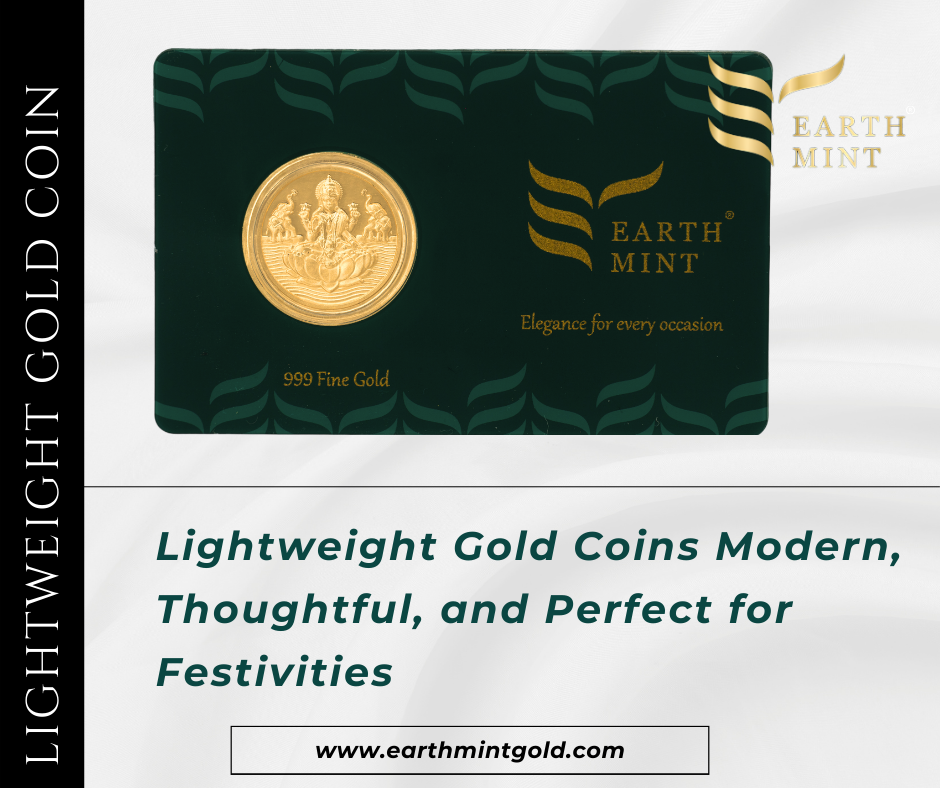 Lightweight Gold Coins Modern, Thoughtful, and Perfect for Festivities