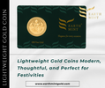 Lightweight Gold Coins Modern, Thoughtful, and Perfect for Festivities