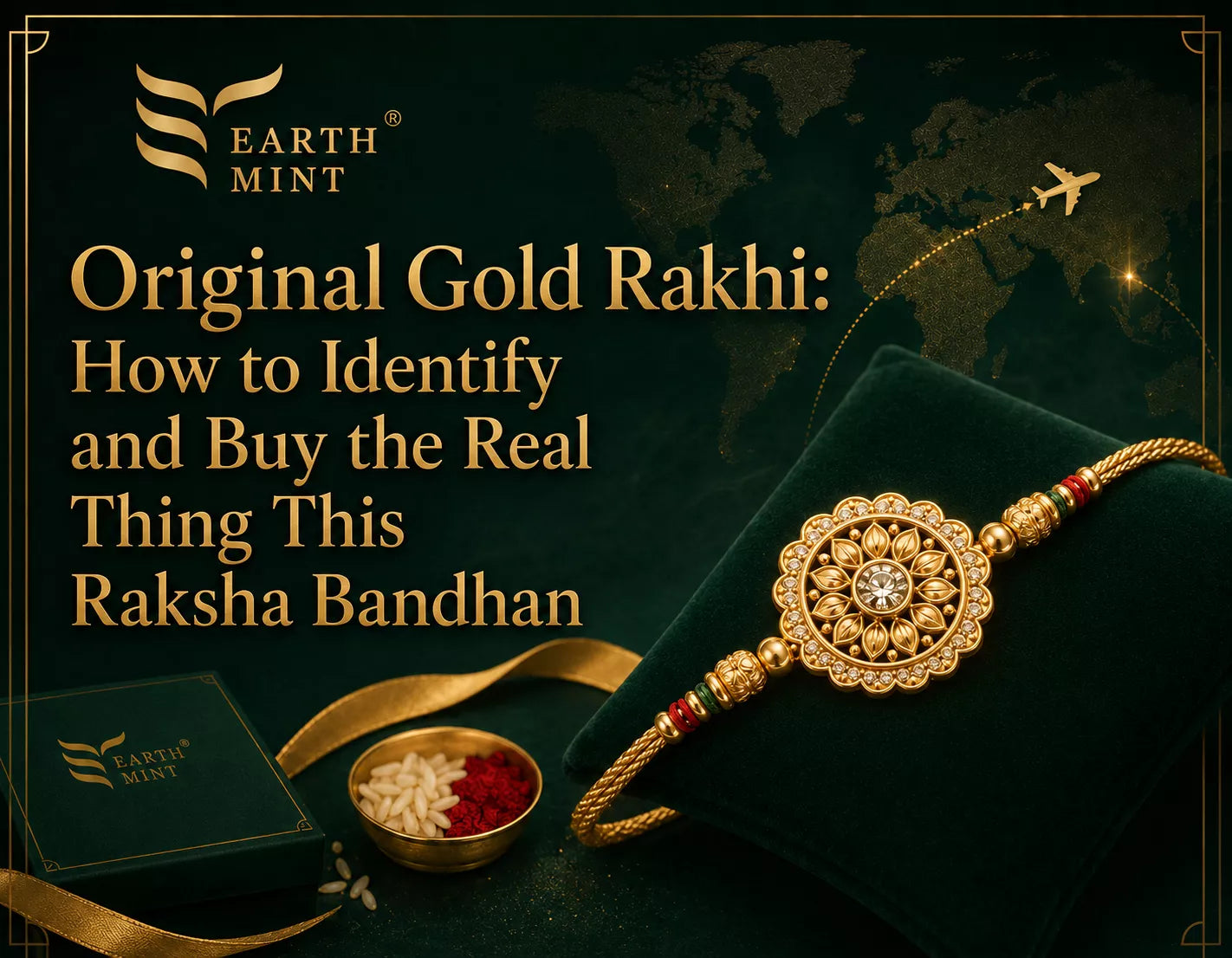 Original Gold Rakhi