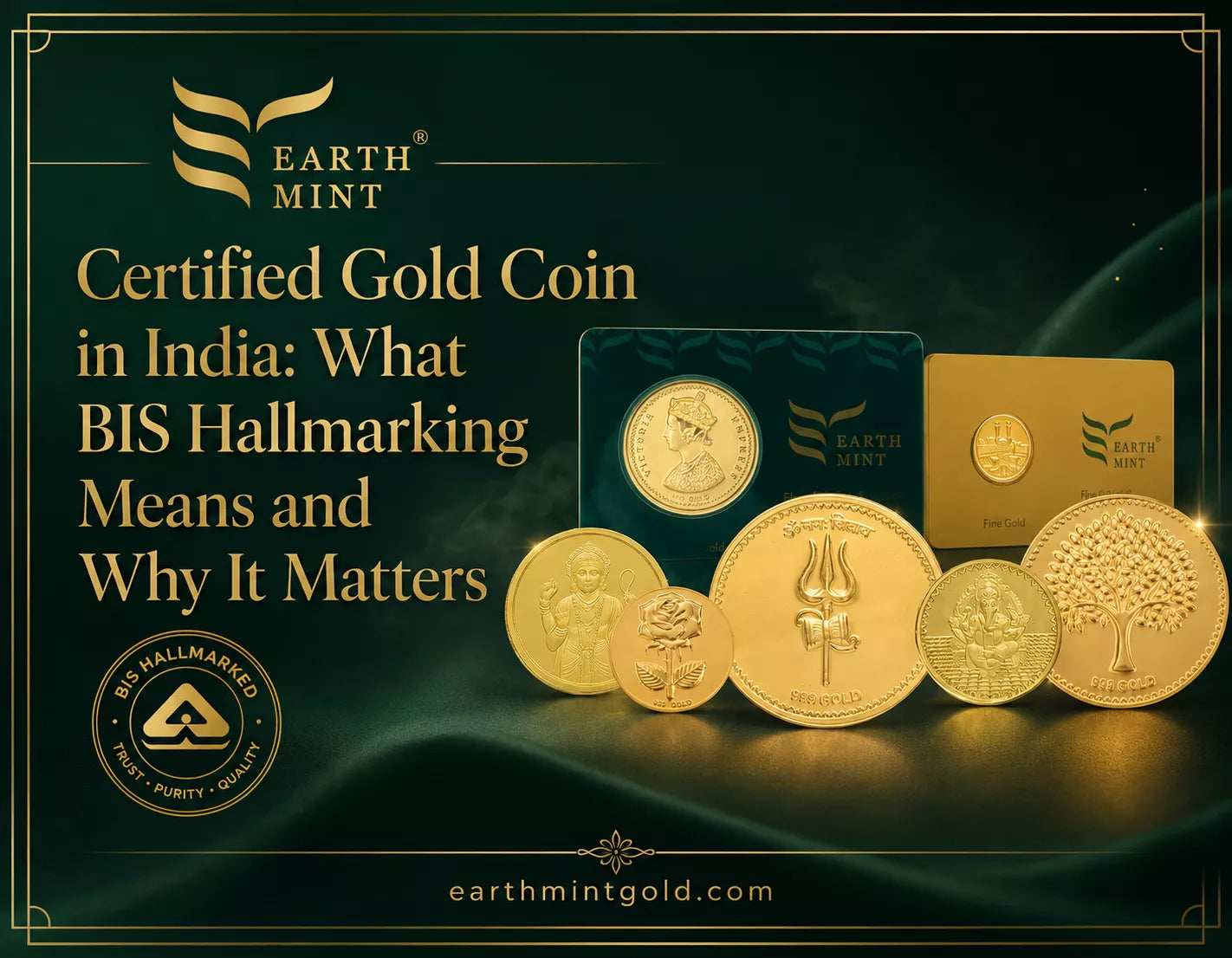 Certified Gold Coin in India