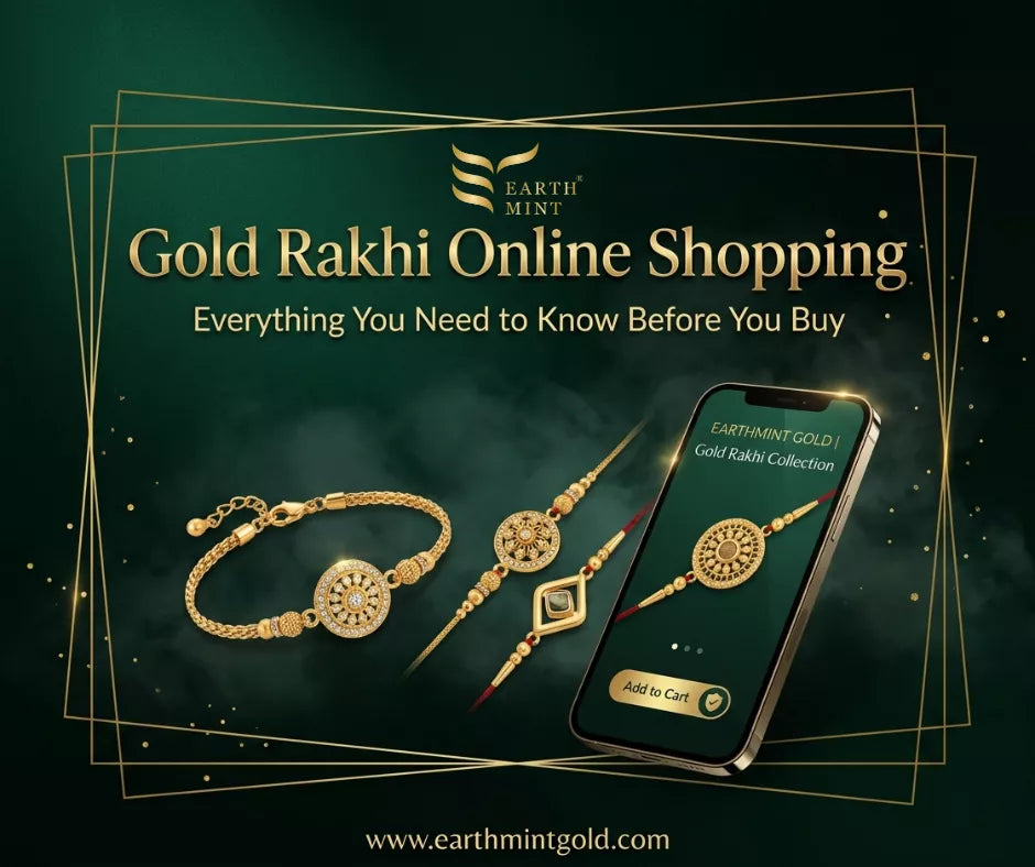 gold rakhi online shopping