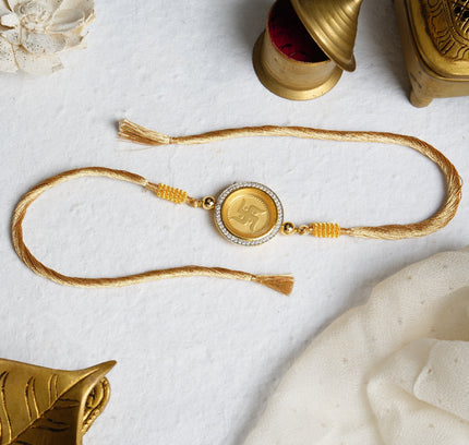Forever 24K Pure Gold Rakhi - 0.1g