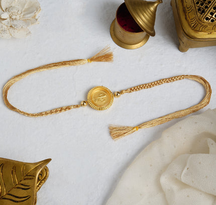 Rolex 24K Pure Gold Rakhi - 0.05g