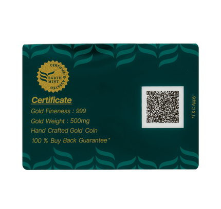 500mg Laxmi Gold Coin