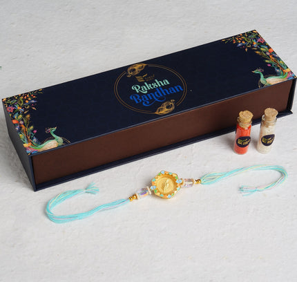 Colors of Life 24K Pure Gold Rakhi - 0.1g