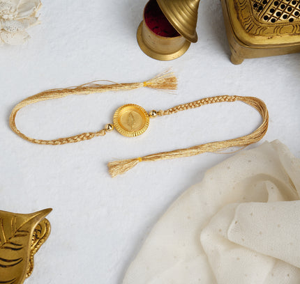 Rolex 24K Pure Gold Rakhi - 0.05g