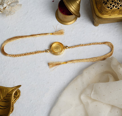 Rolex 24K Pure Gold Rakhi - 0.05g